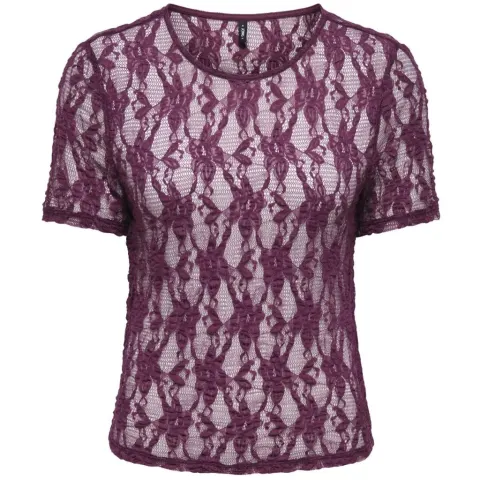 ONLY t-shirt Onlalba – Fig — produktfoto