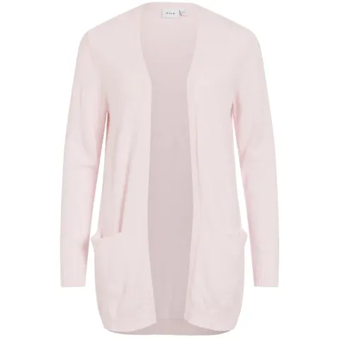 VILA cardigan Viril – Cherry Blossom LIGHT MELANGE — produktfoto