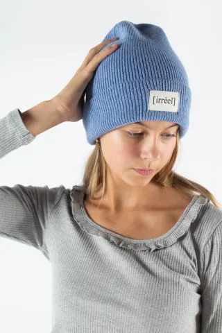 irréel Akeelah wool Beanie – blå — produktfoto