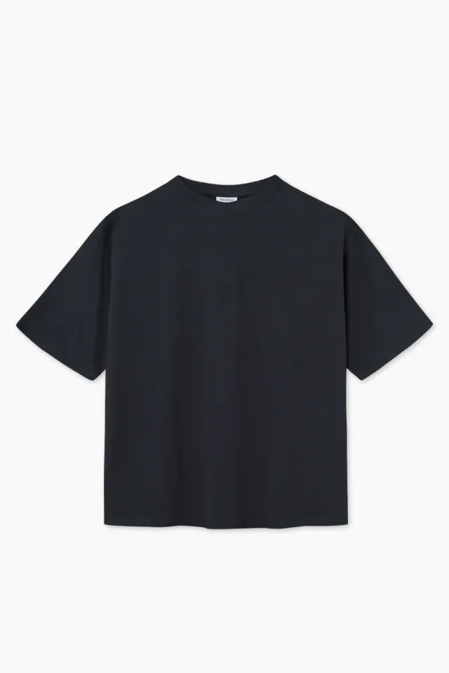 bareen Box Fit T-shirt – sort — produktfoto