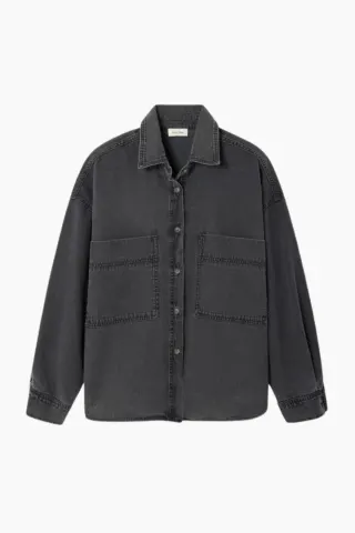 American Vintage Jazy Shirt – sort — produktfoto