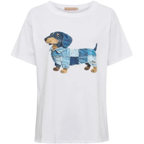 Marta du Château T-Shirt Mdcinge – hvid — produktfoto