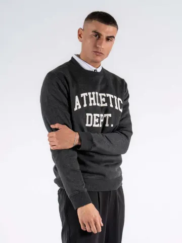 Marcus MAjamal crew neck sweat – Grå — produktfoto