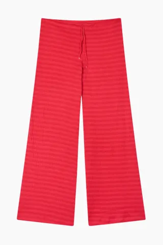 Nørgaard på Strøget NPS Nova Pants Broadway Colour – Red/Winterred — produktfoto