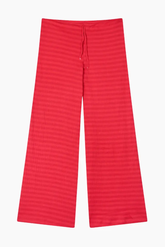 Nørgaard på Strøget NPS Nova Pants Broadway Colour – Red/Winterred — produktfoto