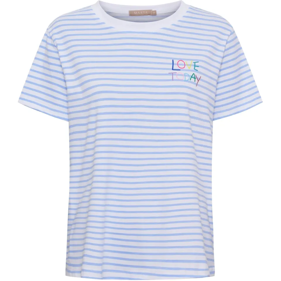 Marta du Château T-Shirt MdcFiora 22585 – Celeste — produktfoto