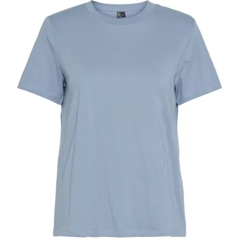 Pieces t-shirt Pcria – Faded denim — produktfoto
