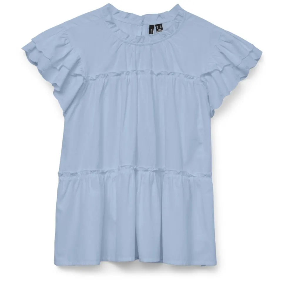 Vero Moda top Vmisolde – Cashmere Blue — produktfoto