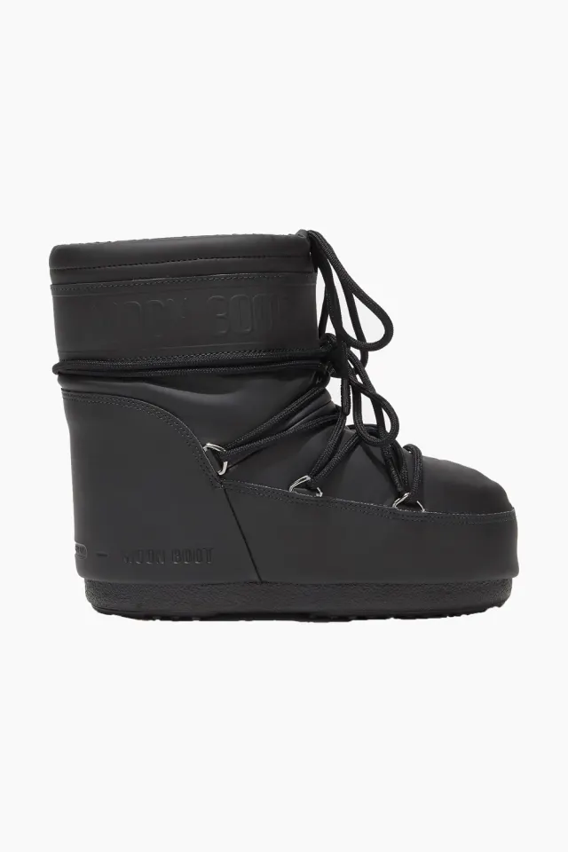 Moon Boot Icon Low Rubber Boots – sort — produktfoto