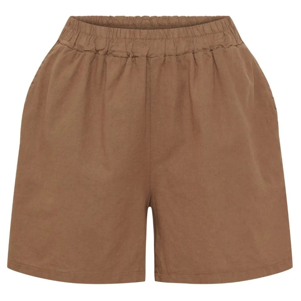LULULIA Shorts LUCaya 8253ALU – Tabacco — produktfoto