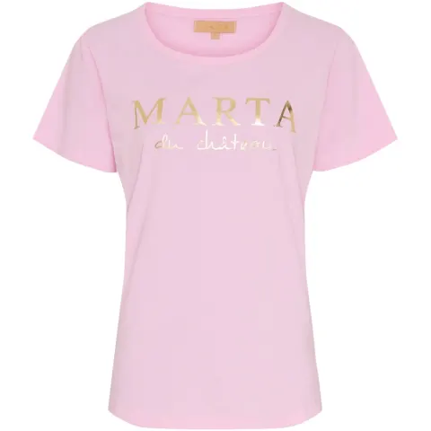 Marta du Château T-shirt MT002 – Baby Pink — produktfoto