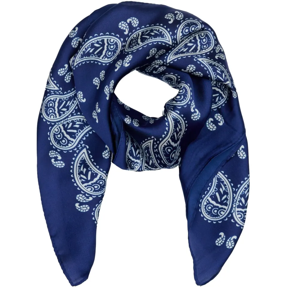 Marta du Château tørklæde MdcJuline FA-Scarf – Blue31233 — produktfoto