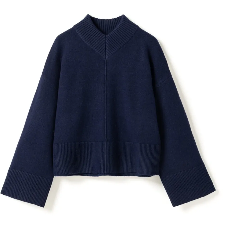 Noella strik N-maidie – Navy Blue — produktfoto