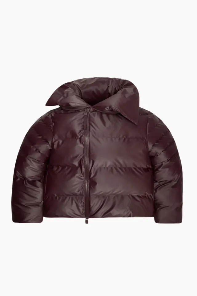 Rains Alta Vision Short Puffer Jacket W3T3 – Depth — produktfoto