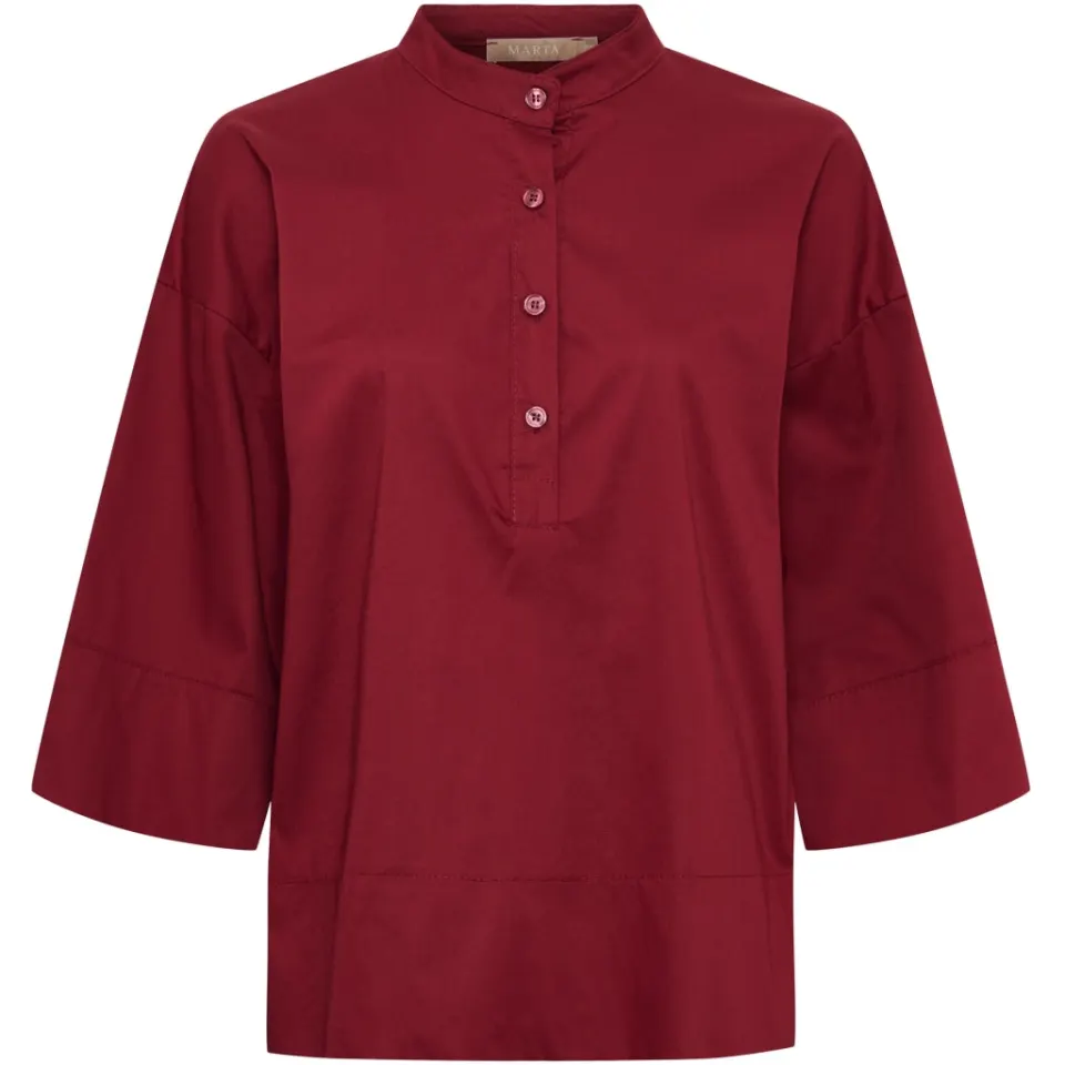 Marta du Château Bluse MdcGinger 8627 – bordeaux — produktfoto