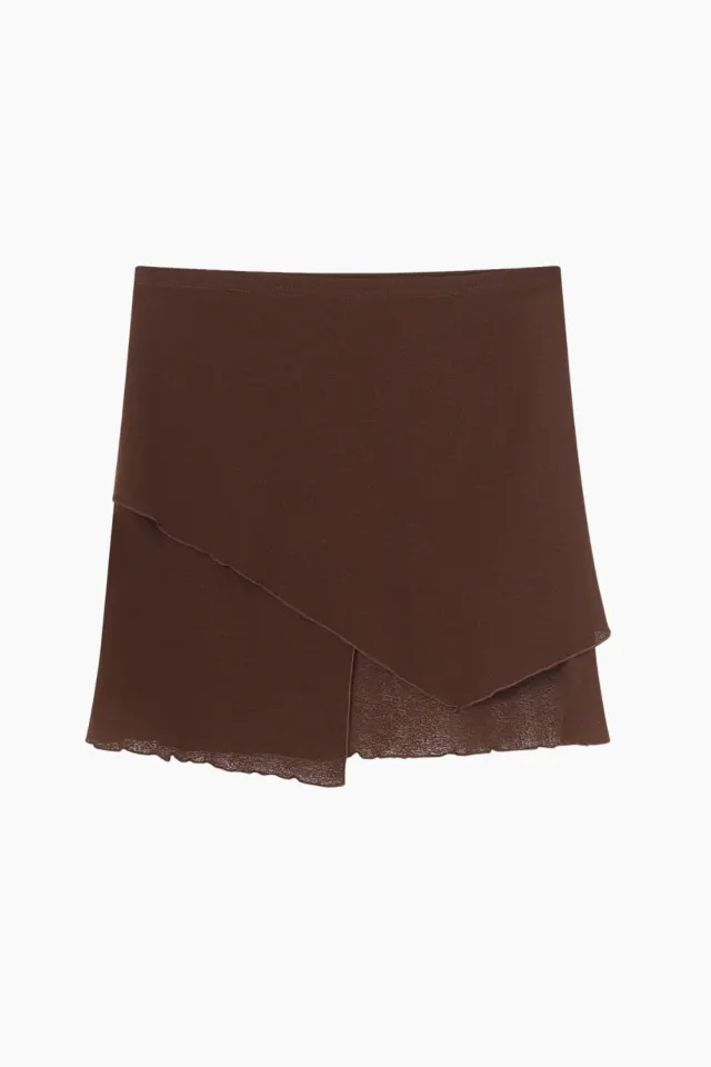 Résumé MaddisonRS Skirt – mørkebrun — produktfoto