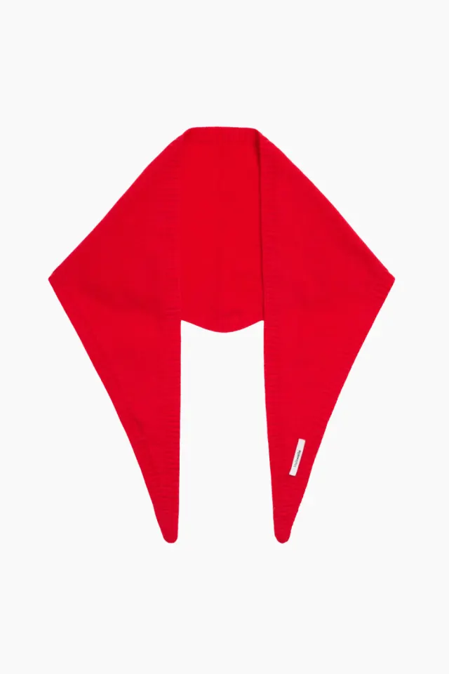 Holzweiler Isa Cashmere Scarf – rød — produktfoto