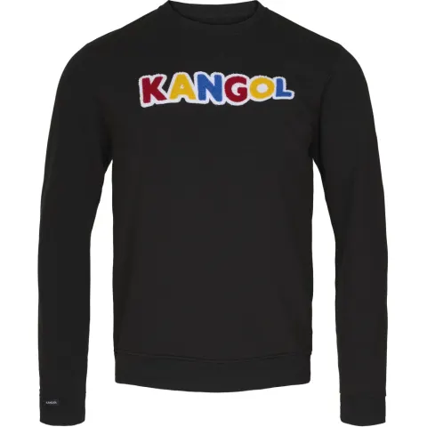 Kangol Sweatshirt QuestCrew – sort — produktfoto