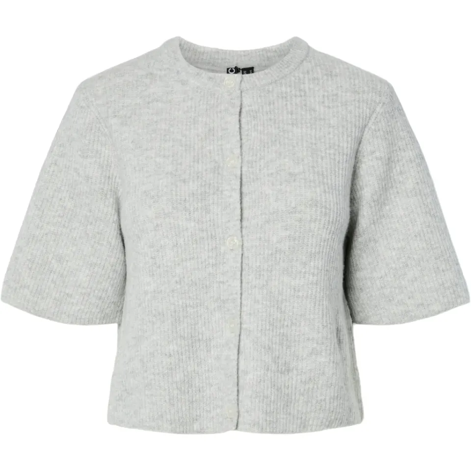 Pieces cardigan Pcsilly – Light Grey Melange — produktfoto