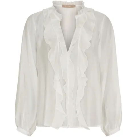 Marta du Château bluse MdcNaira 58221M – hvid — produktfoto