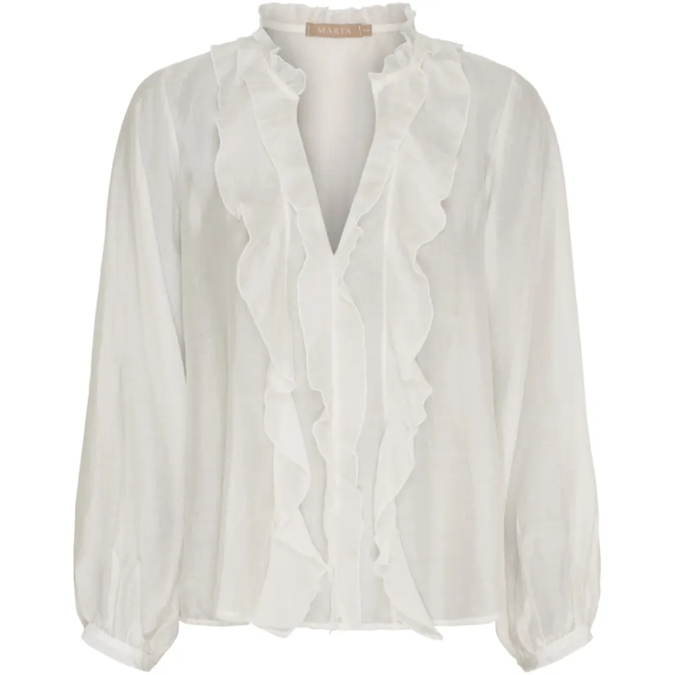 Marta du Château bluse MdcNaira 58221M – hvid — produktfoto