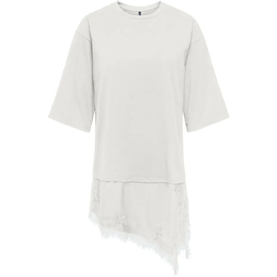 ONLY t-shirt Onlmadelyn – Cloud Dancer — produktfoto