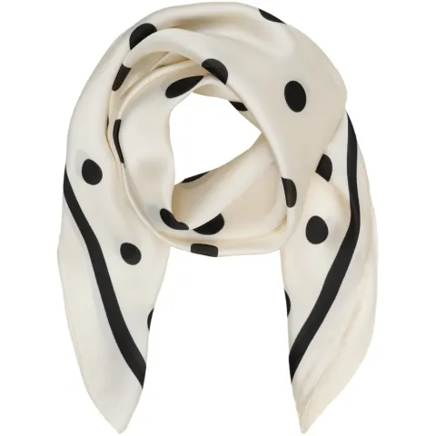 Marta du Château tørklæde MdcJuline FA-Scarf – White31346-1 — produktfoto