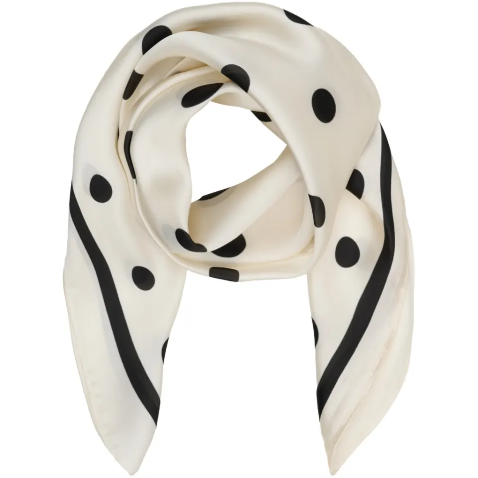 Marta du Château tørklæde MdcJuline FA-Scarf – White31346-1 — produktfoto