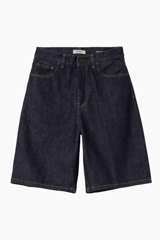 Carhartt W' Brandon Short - Blue Rinsed – Carhartt WIP — produktfoto