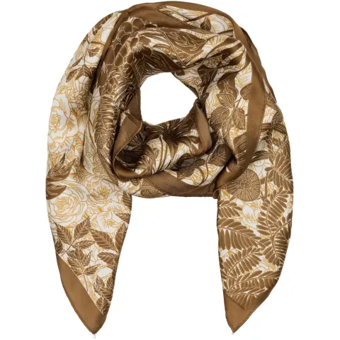 Marta du Château tørklæde MdcJuline FA-Scarf – Brown31273 — produktfoto