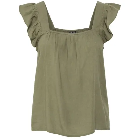 Pieces top Pcpia – Deep Lichen Green — produktfoto