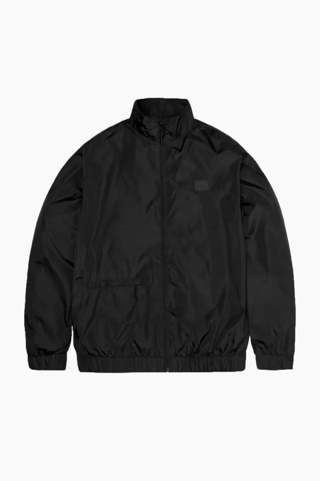Rains Track Jacket – sort — produktfoto