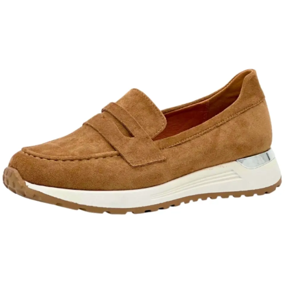 Mariella loafers QQ-250 – Kaki — produktfoto