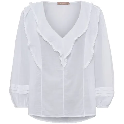 Marta du Château bluse MdcRosamaria TC68179 – hvid — produktfoto