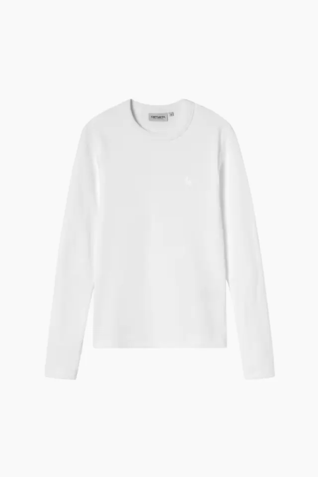 Carhartt W' L/S Philipa T-Shirt - White – Carhartt WIP — produktfoto
