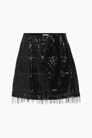 .Object Objtella HW Skirt 136 - Black – Object — produktfoto