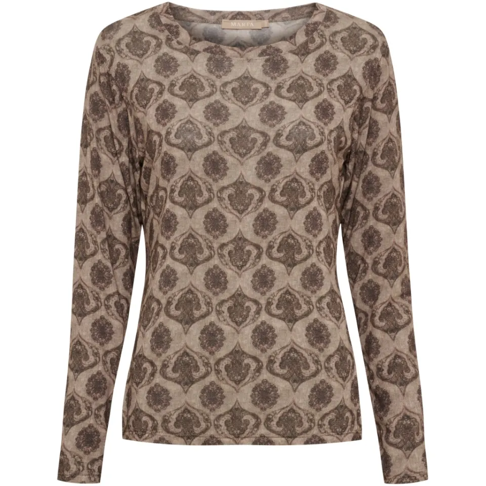 Marta du Château bluse top MdcElissa 7914 – Fango160tpx — produktfoto
