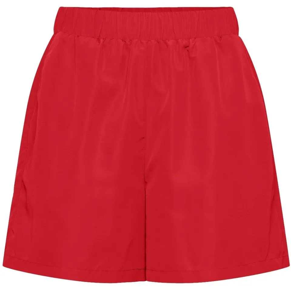 Pieces shorts Pcchrilina – High risk red — produktfoto