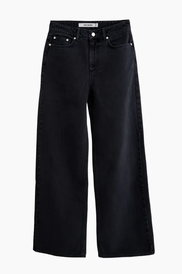 Oval Square Bright Jeans – Moonless night — produktfoto