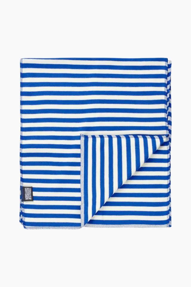 Nørgaard på Strøget NPS Scarf Interlock – Klein/Ecru — produktfoto