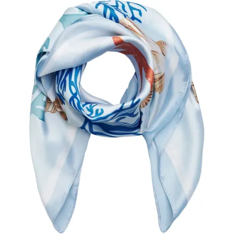 Marta du Château tørklæde MdcFinja BA-Scarf – Blue3538 — produktfoto