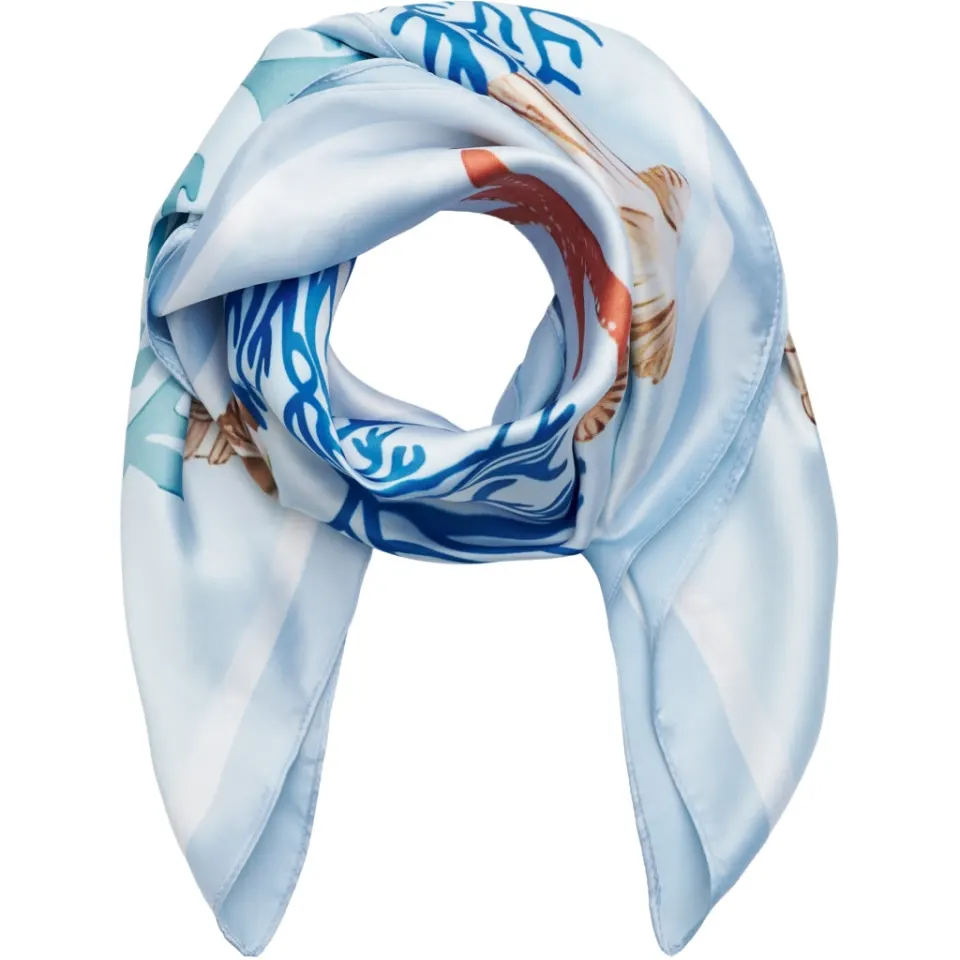Marta du Château tørklæde MdcFinja BA-Scarf – Blue3538 — produktfoto