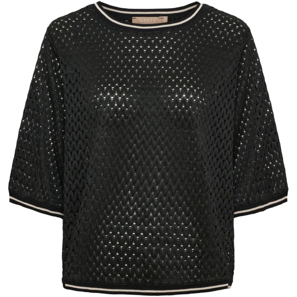 Marta du Château Bluse MdcRowan 8701 – sort — produktfoto
