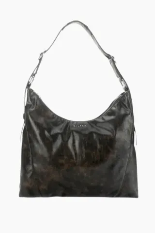 Silfen Studio Ellie Crossbody Bag – Brown Cracked — produktfoto