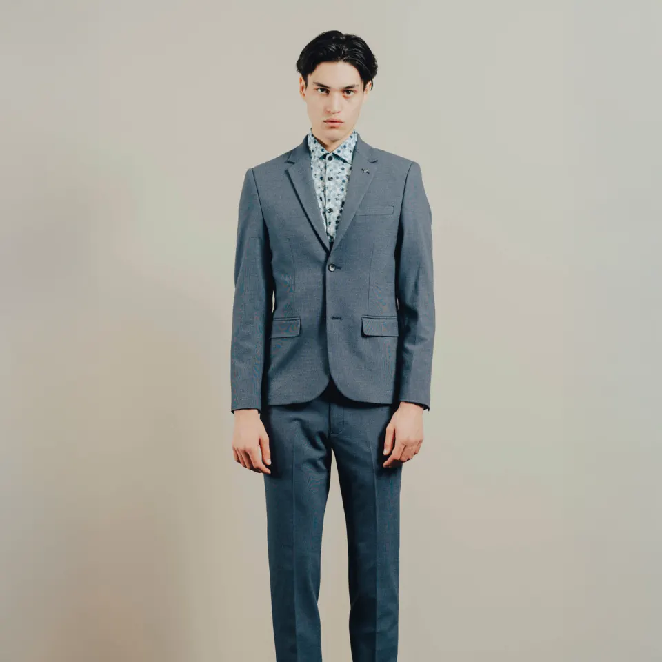 Gnious Haggs Blazer – Night Navy — produktfoto