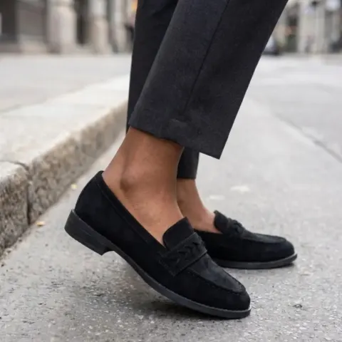 Cascade loafers ZU117-66 – sort — produktfoto