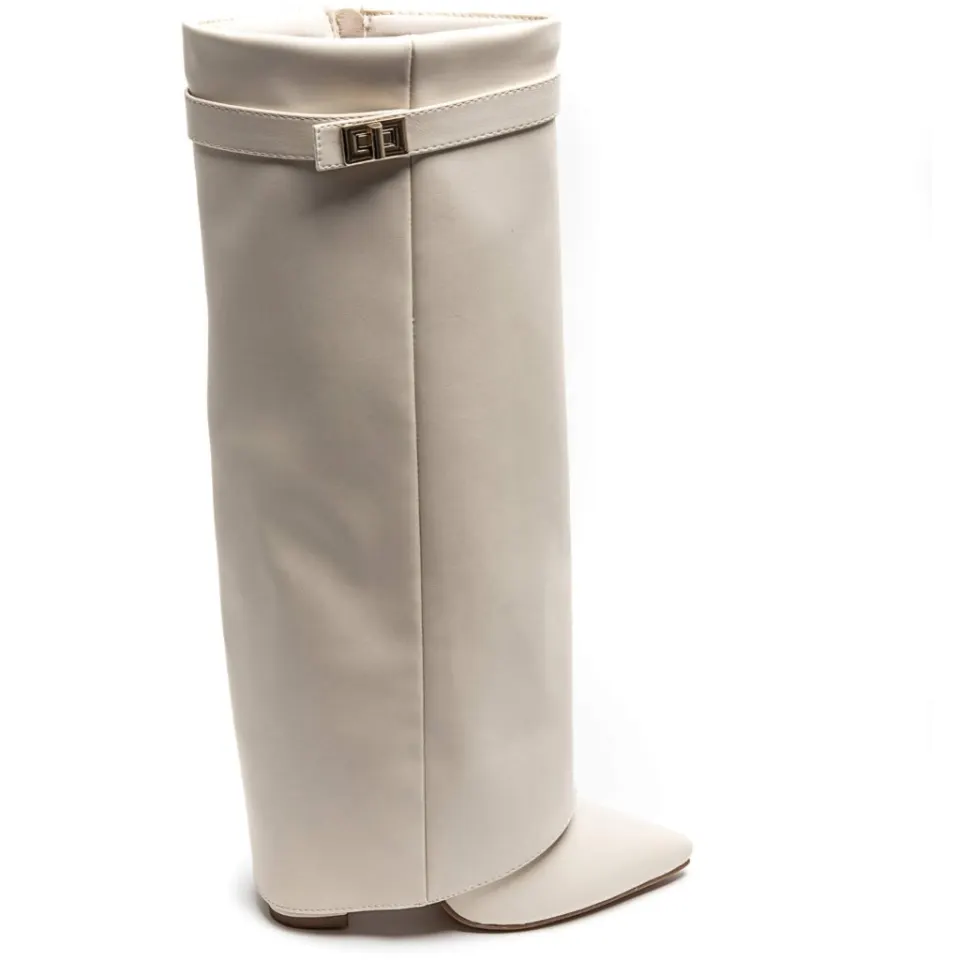 Luc støvler 8623A – beige — produktfoto