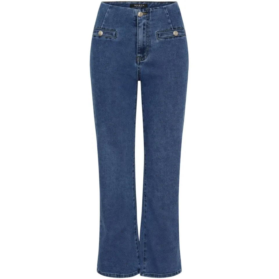 Marta du Château jeans MdcAgustina Mdc172-26181 – Dark Blue Denim — produktfoto