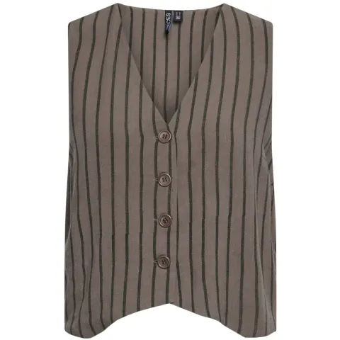 Pieces vest Pcpia – Falcon Black — produktfoto
