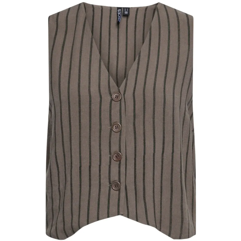 Pieces vest Pcpia – Falcon Black — produktfoto